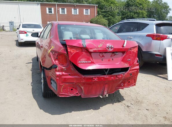 2T1BURHE9GC662676 2016 TOYOTA COROLLA Красный Вид спереди
