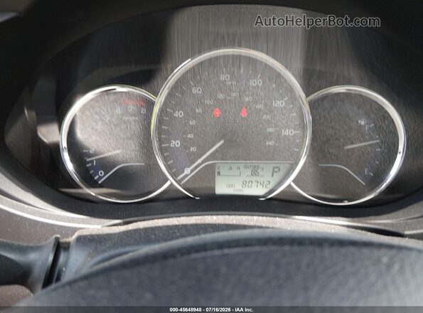 2T1BURHE9GC662676 2016 TOYOTA COROLLA Красный Вид задних сидений