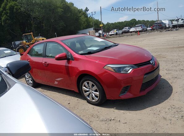 2T1BURHE9GC662676 2016 TOYOTA COROLLA Красный Панорамный вид салона 360°