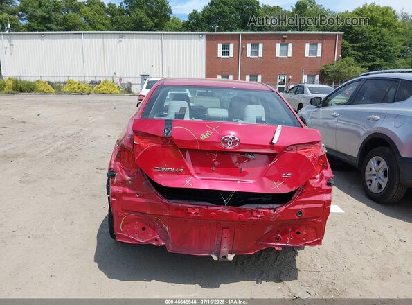 2T1BURHE9GC662676 2016 TOYOTA COROLLA Красный 