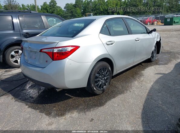 2T1BURHE9GC685178 2016 TOYOTA COROLLA Silver უკანა მარჯვენა