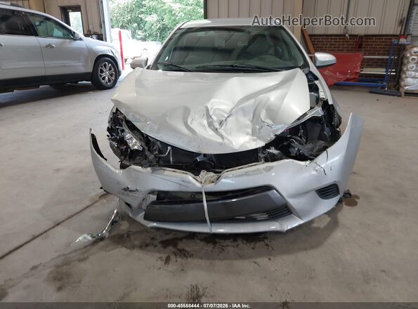 2T1BURHE9GC696312 2016 TOYOTA COROLLA Silver Widok zestawu wskaźników