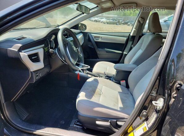 2T1BURHE9GC713156 2016 TOYOTA COROLLA Black Widok wnętrza z przodu