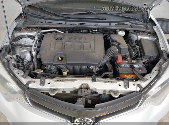 2T1BURHE9GC717434 2016 TOYOTA COROLLA Silver Widok z tyłu