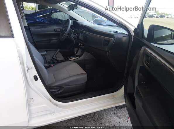 2T1BURHE9GC725954 2016 TOYOTA COROLLA White Вид салону спереду