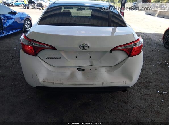 2T1BURHE9GC725954 2016 TOYOTA COROLLA White Вид спереду