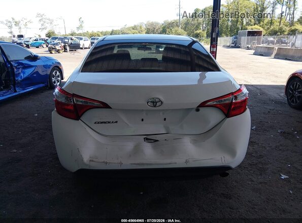 2T1BURHE9GC725954 2016 TOYOTA COROLLA White 