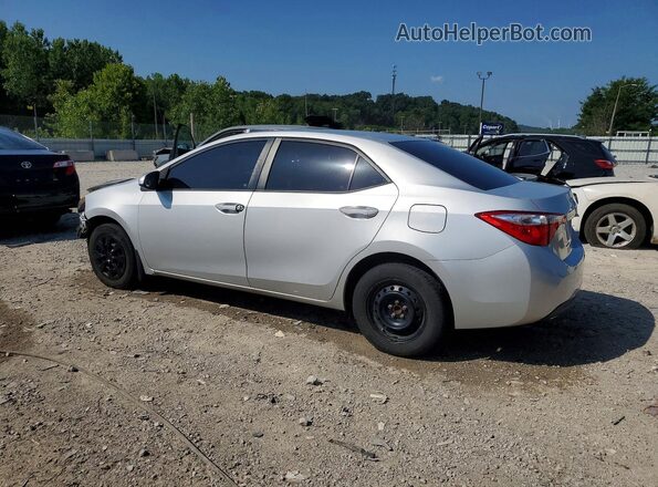 2T1BURHE9GC726019 2016 TOYOTA COROLLA Серебряный Задняя левая четверть