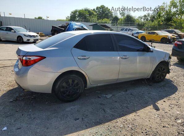 2T1BURHE9GC726019 2016 TOYOTA COROLLA Серебряный Задняя правая четверть