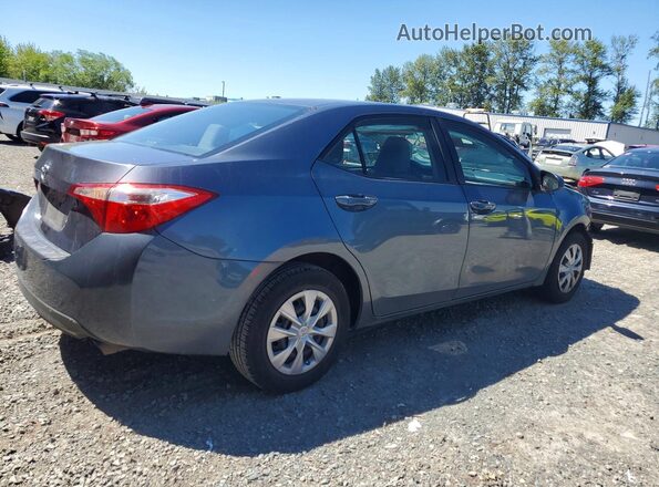 2T1BURHE9GC729678 2016 TOYOTA COROLLA Gray Trasero derecho