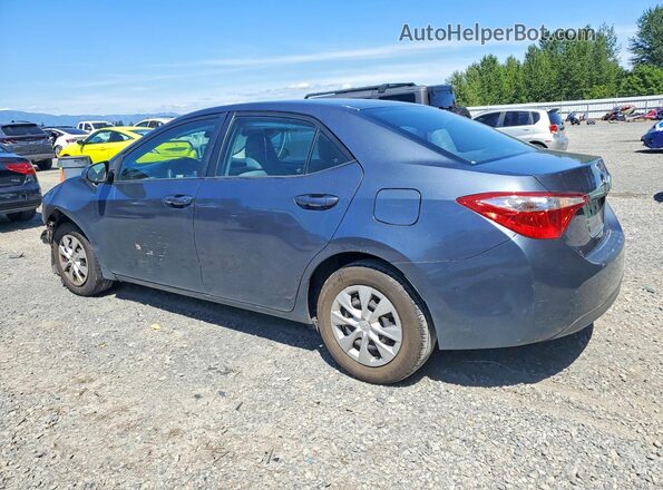 2T1BURHE9GC729678 2016 TOYOTA COROLLA Gray Trasero izquierdo