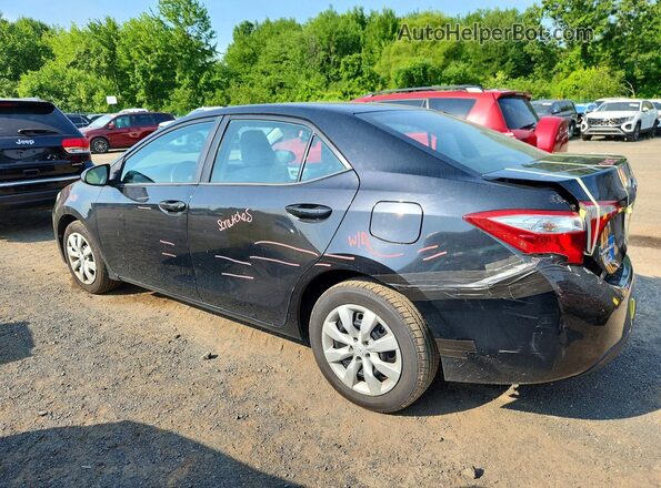 2T1BURHE9GC739210 2016 TOYOTA COROLLA Black Հետևի ձախ