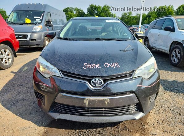 2T1BURHE9GC739210 2016 TOYOTA COROLLA Black Դիմացի տեսք