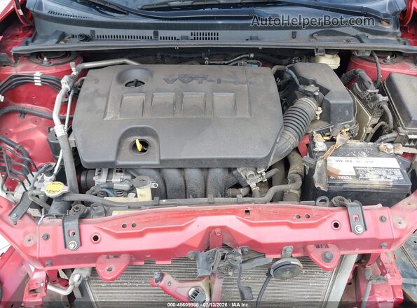 2T1BURHE9HC769678 2017 TOYOTA COROLLA Red უკანა ხედი