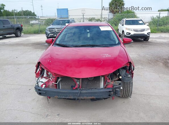 2T1BURHE9HC769678 2017 TOYOTA COROLLA Red ხელსაწყოთა პანელის ხედი