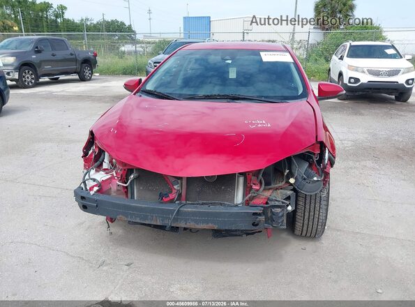 2T1BURHE9HC769678 2017 TOYOTA COROLLA Red წინა ხედი