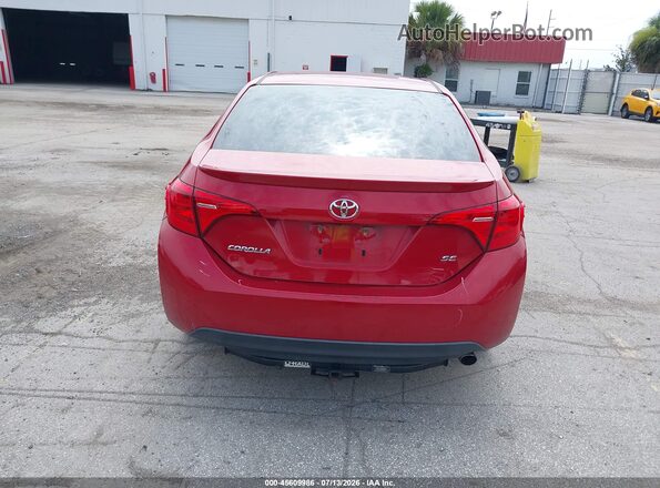 2T1BURHE9HC769678 2017 TOYOTA COROLLA Red 