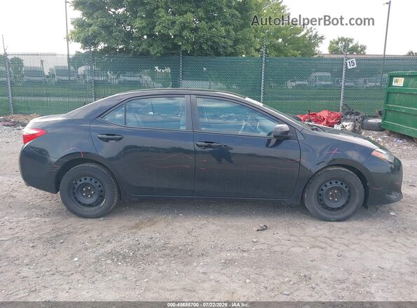 2T1BURHE9HC787114 2017 TOYOTA COROLLA Black Vista del cuadro de instrumentos