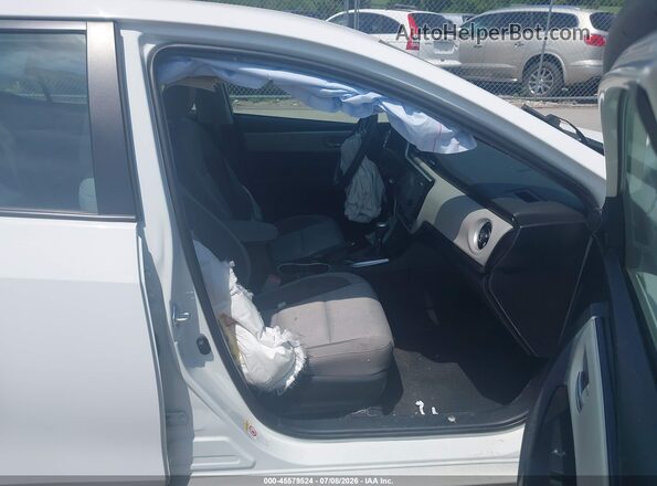2T1BURHE9HC800993 2017 TOYOTA COROLLA White წინა სალონის ხედი