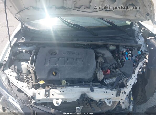 2T1BURHE9HC800993 2017 TOYOTA COROLLA White უკანა ხედი