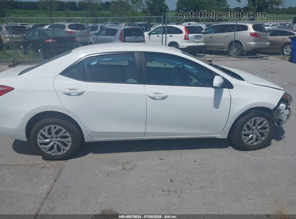2T1BURHE9HC800993 2017 TOYOTA COROLLA White უკანა სალონის ხედი