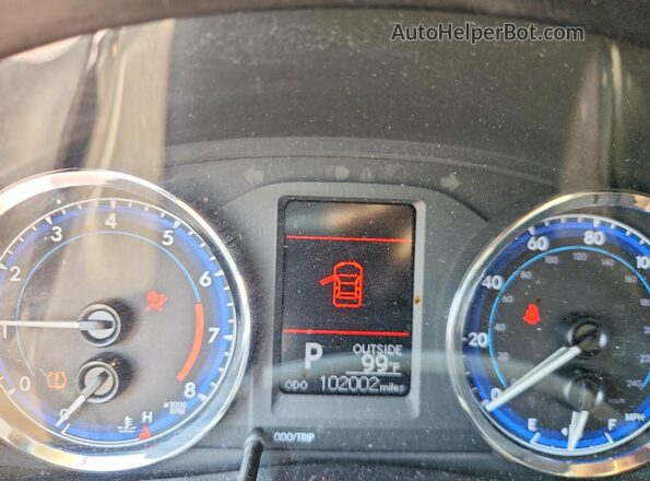 2T1BURHE9HC841981 2017 TOYOTA COROLLA Gray Vista del cuadro de instrumentos