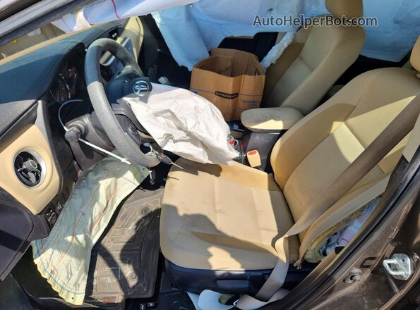 2T1BURHE9HC841981 2017 TOYOTA COROLLA Gray Vista interior delantera