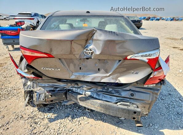 2T1BURHE9HC841981 2017 TOYOTA COROLLA Gray Vista trasera