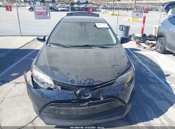 2T1BURHE9HC851670 2017 TOYOTA COROLLA Black ხელსაწყოთა პანელის ხედი