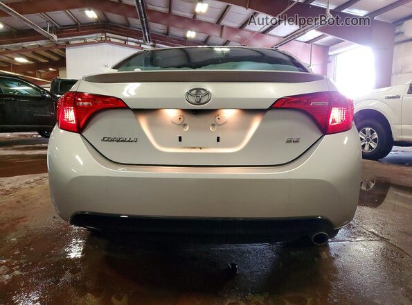 2T1BURHE9HC852740 2017 TOYOTA COROLLA Silver Vista trasera