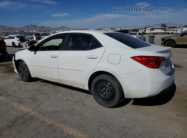 2T1BURHE9HC854827 2017 TOYOTA COROLLA Белый Задняя левая четверть