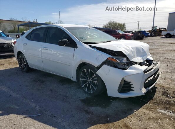 2T1BURHE9HC854827 2017 TOYOTA COROLLA Белый Передняя правая четверть