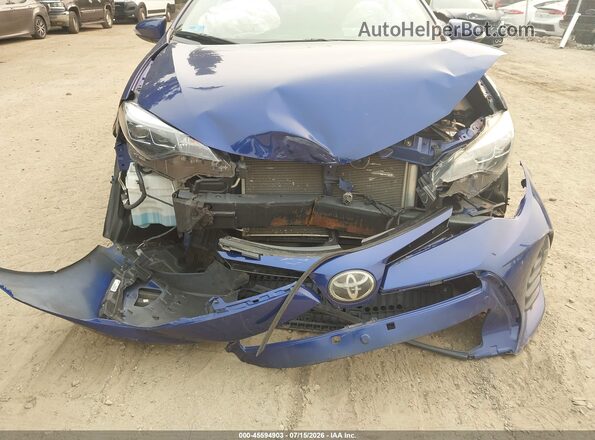 2T1BURHE9HC870719 2017 TOYOTA COROLLA Синий Вид спереди