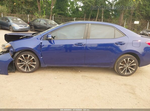2T1BURHE9HC870719 2017 TOYOTA COROLLA Синий Панорамный вид салона 360°