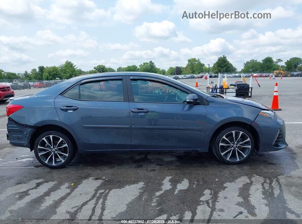 2T1BURHE9HC892171 2017 TOYOTA COROLLA Light Blue Панорамный вид салона 360°