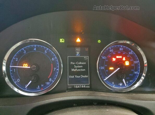 2T1BURHE9HC901743 2017 TOYOTA COROLLA Charcoal Vista del cuadro de instrumentos