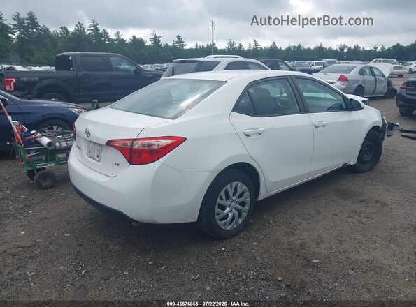 2T1BURHE9HC904691 2017 TOYOTA COROLLA Белый Задняя правая четверть