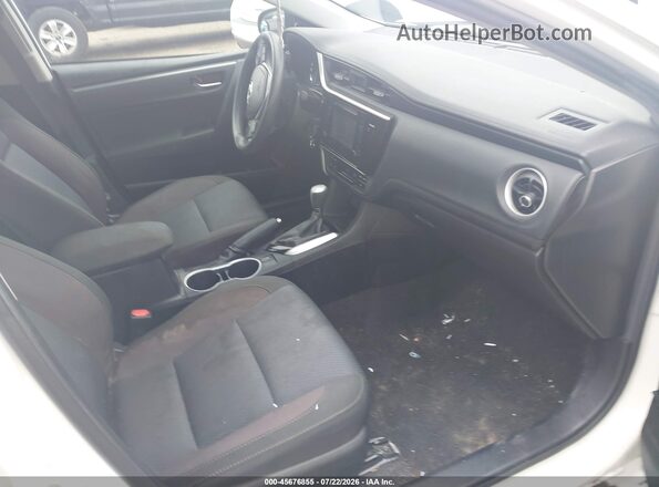 2T1BURHE9HC904691 2017 TOYOTA COROLLA Белый Вид салона спереди