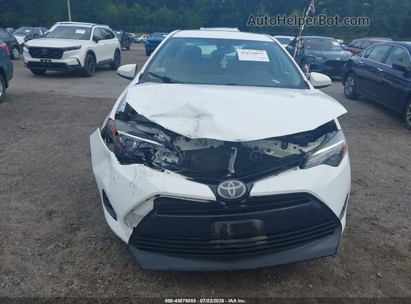 2T1BURHE9HC904691 2017 TOYOTA COROLLA Белый Вид спереди