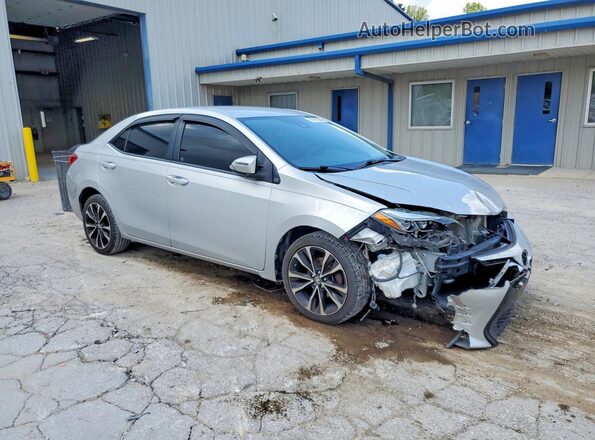 2T1BURHE9HC914167 2017 TOYOTA COROLLA Silver Przód prawy