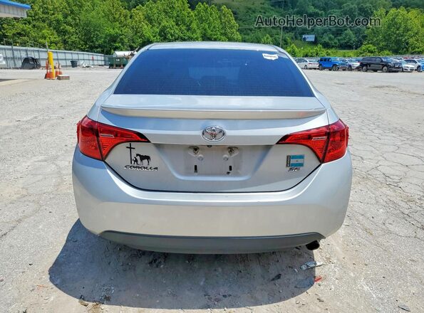 2T1BURHE9HC914167 2017 TOYOTA COROLLA Silver Widok z tyłu