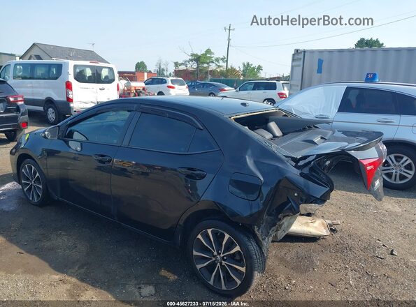 2T1BURHE9HC920454 2017 TOYOTA COROLLA Black Tył lewy
