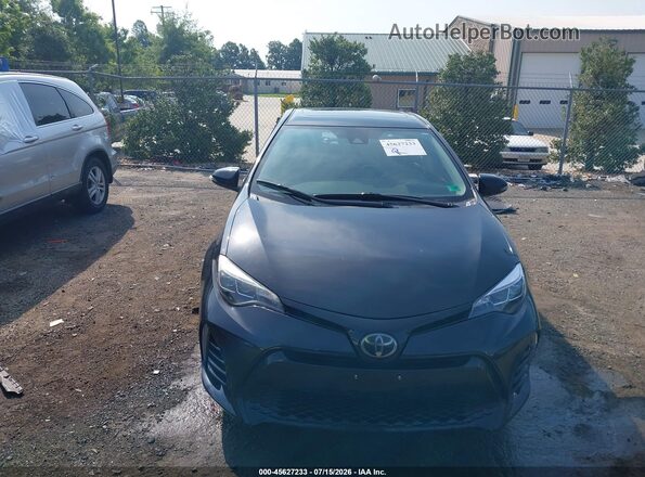 2T1BURHE9HC920454 2017 TOYOTA COROLLA Black Widok zestawu wskaźników