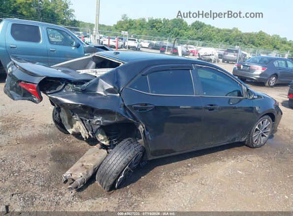2T1BURHE9HC920454 2017 TOYOTA COROLLA Black Widok wnętrza z tyłu