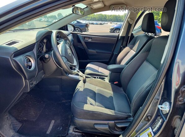 2T1BURHE9HC938226 2017 TOYOTA COROLLA Blue Widok wnętrza z przodu
