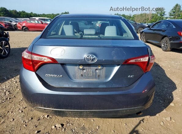 2T1BURHE9HC941448 2017 TOYOTA COROLLA Синий Вид сзади
