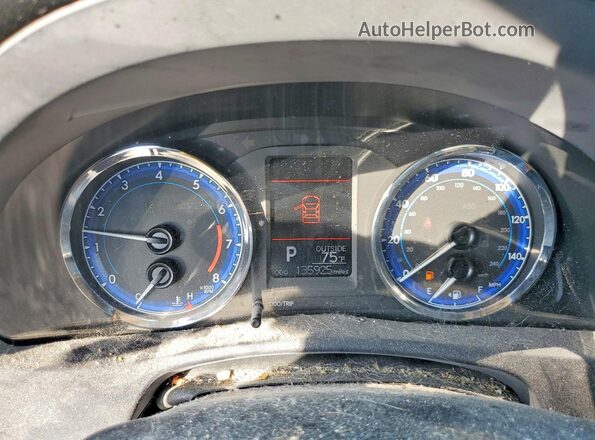 2T1BURHE9HC941448 2017 TOYOTA COROLLA Синий Вид щитка приборов