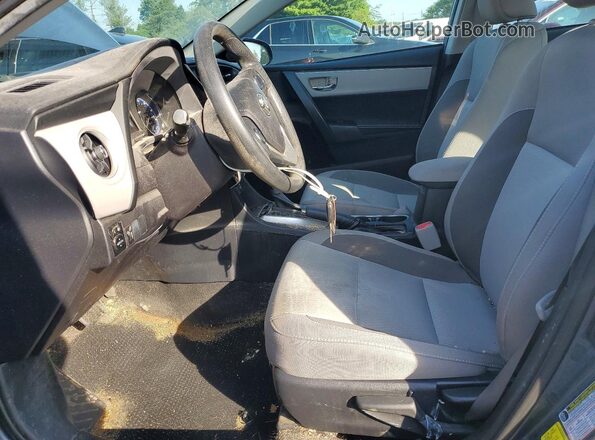 2T1BURHE9HC941448 2017 TOYOTA COROLLA Синий Вид салона спереди