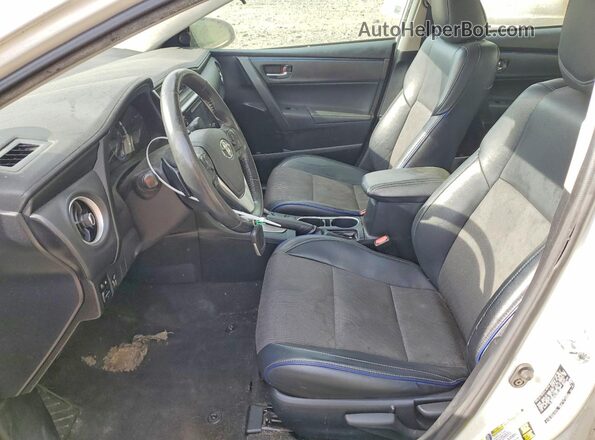2T1BURHE9HC945368 2017 TOYOTA COROLLA White წინა სალონის ხედი