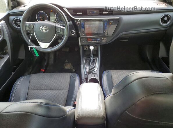 2T1BURHE9HC945368 2017 TOYOTA COROLLA White წინა პანელის ხედი
